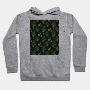 Pine cone green Hoodie